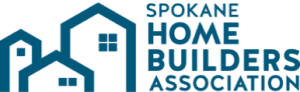 Spokane Home Builders Association logo. Provided to Complete Heating & Sheet Metal in Spokane County.